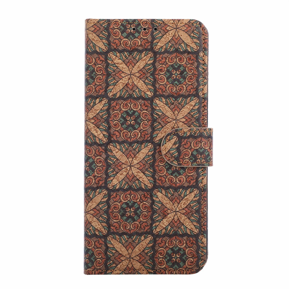 Honor X8d 4G Wallet-Handyhülle – Leder-Geldbörsenhülle im Bohème-Stil, aus TPU-PU, mit Ständer