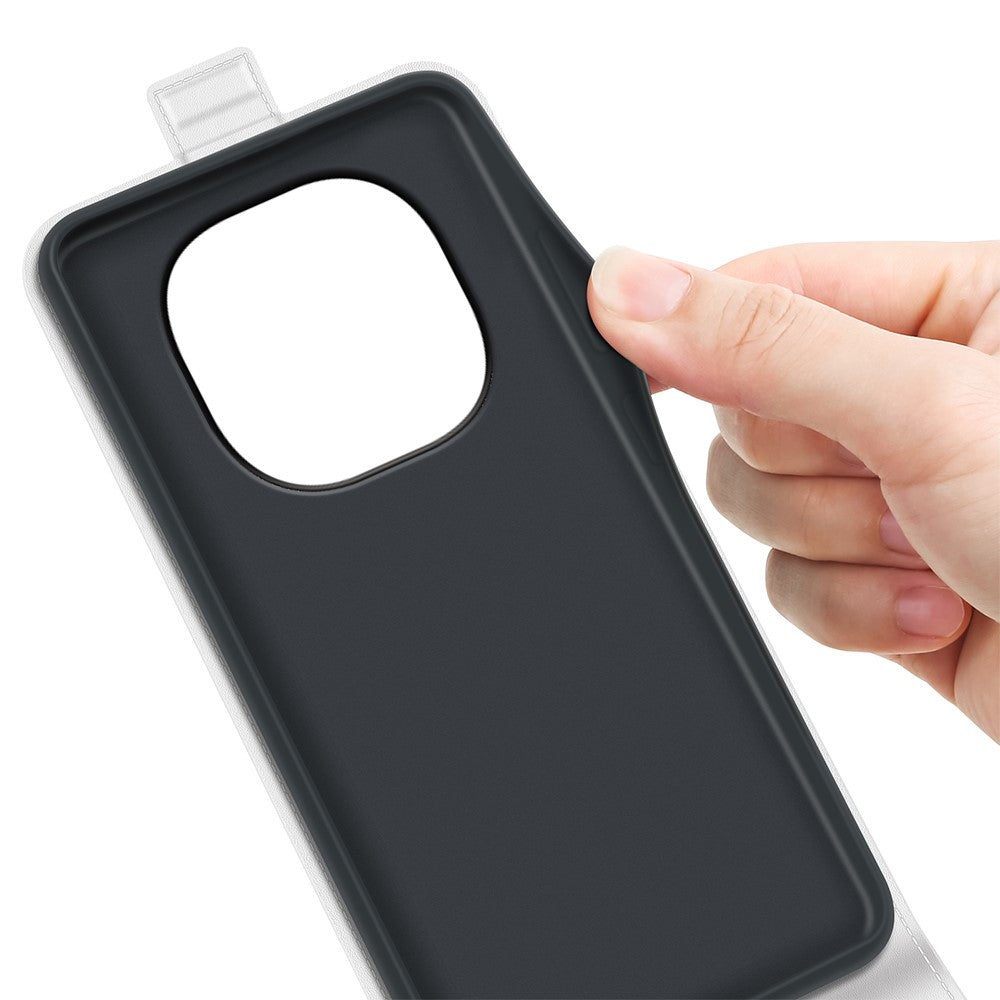 For Xiaomi Redmi Note 15 4G (Global) Case Crazy Horse Texture TPU + PU Leather Vertical Flip Phone Cover With Card Holder