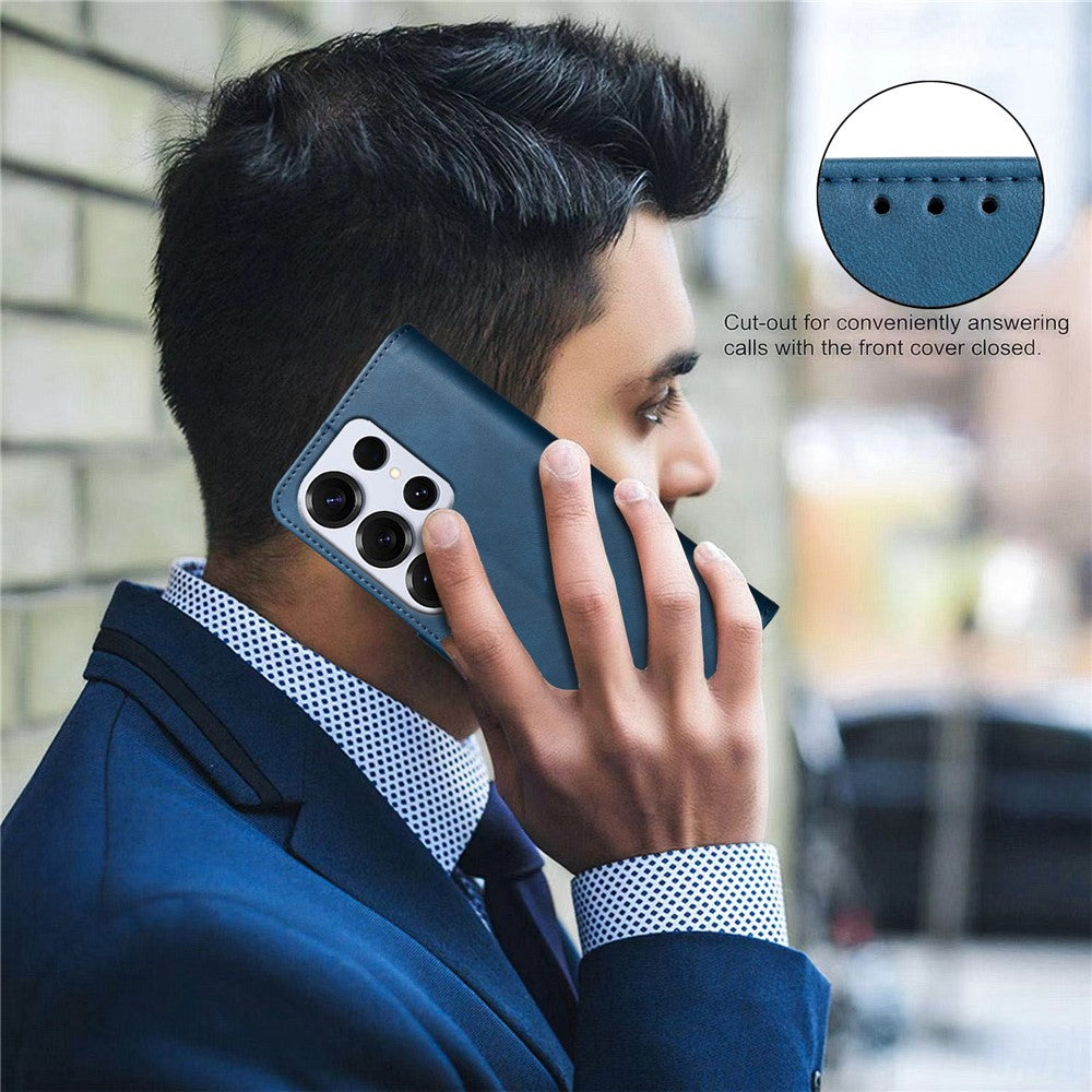 BINFEN COLOR BF37 for Samsung Galaxy S26 Ultra Case RFID Blocking Wallet Stand Leather Phone Cover