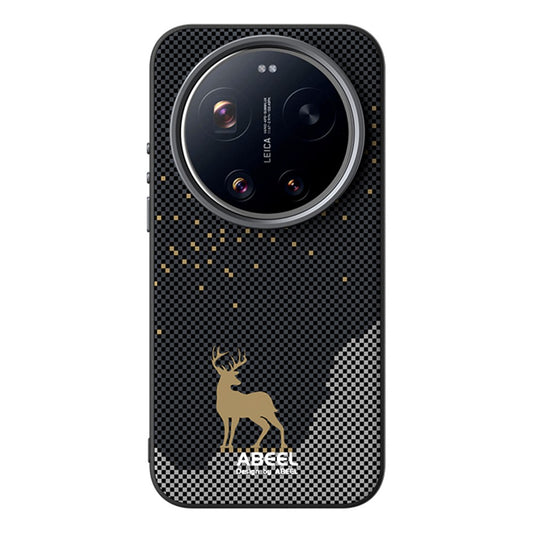 Xiaomi 17 Ultra 5G – Magnetische Handyhülle aus Aluminiumlegierung, Kunststoff, PU-Leder und TPU