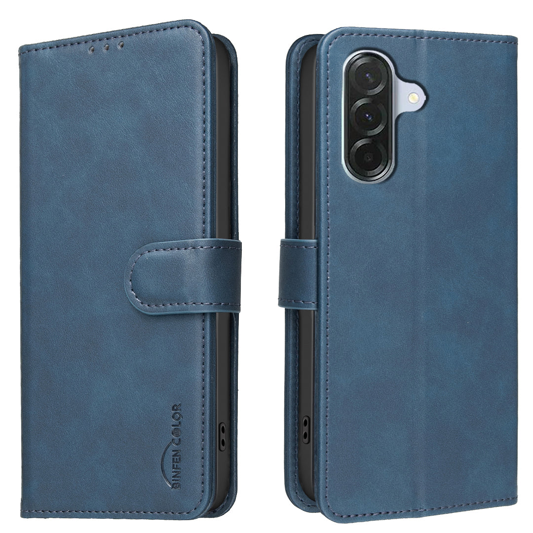 BINFEN COLOR For Samsung Galaxy A26 5G / Galaxy A17 5G / Galaxy A17 4G / Galaxy A27 5G  BF37 Case RFID Blocking Wallet Stand Leather Phone Cover