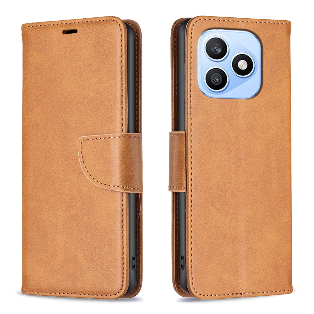 For Honor X8d 4G Case Shockproof PU Leather Cover with Wallet Card Slots