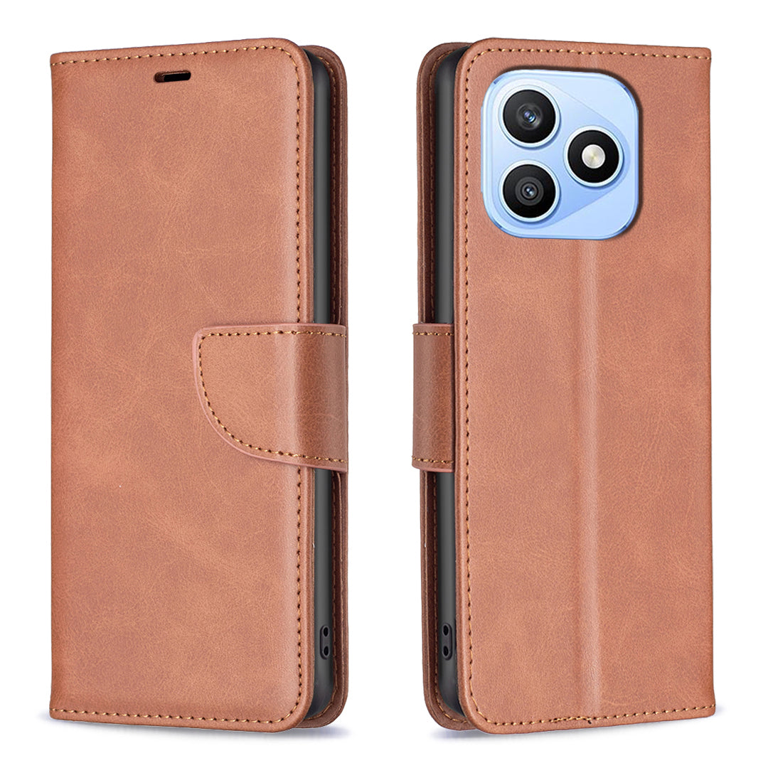 For Honor X8d 4G Case Shockproof PU Leather Cover with Wallet Card Slots