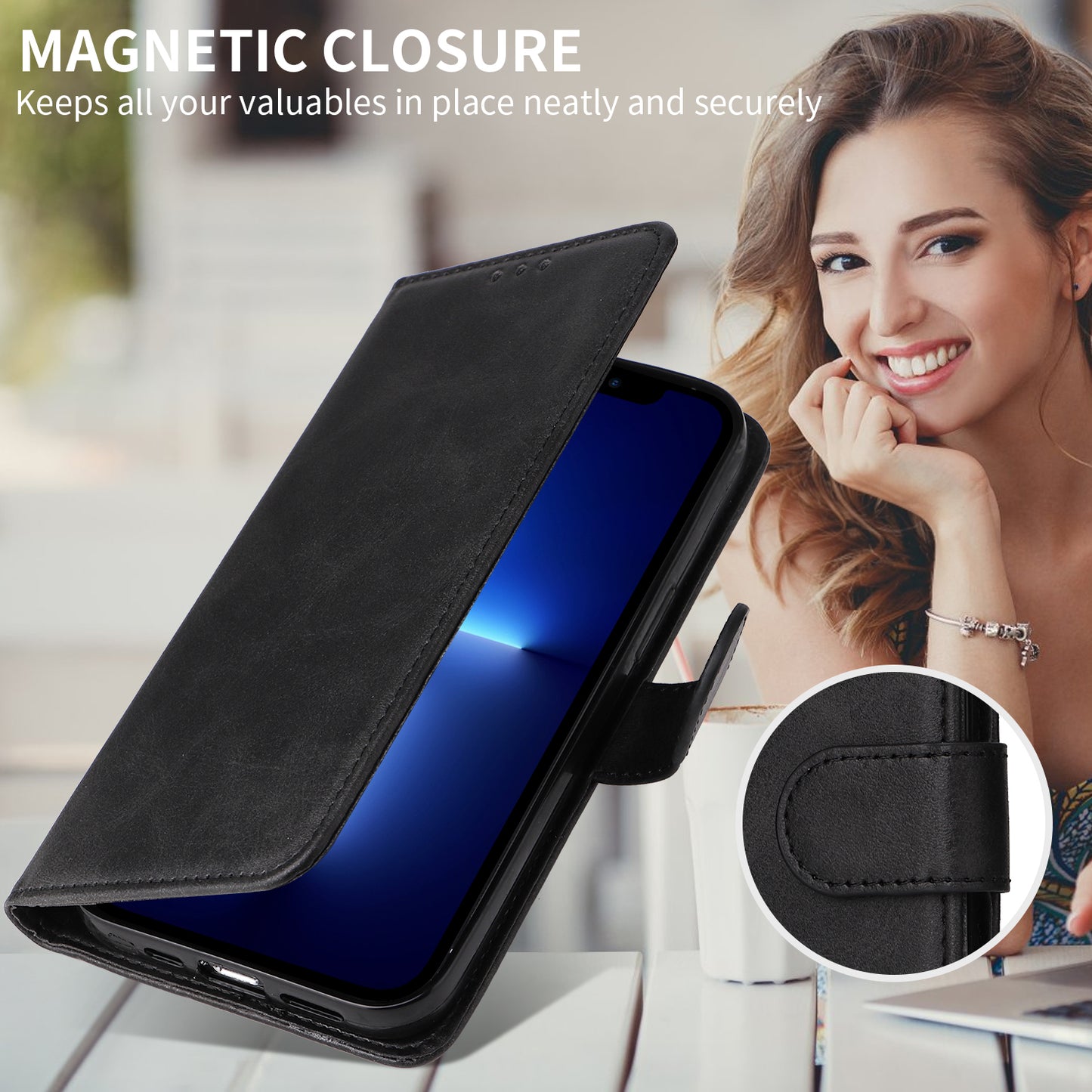 For Honor X8d 4G Case Wallet PU Leather Folio Flip Phone Cover