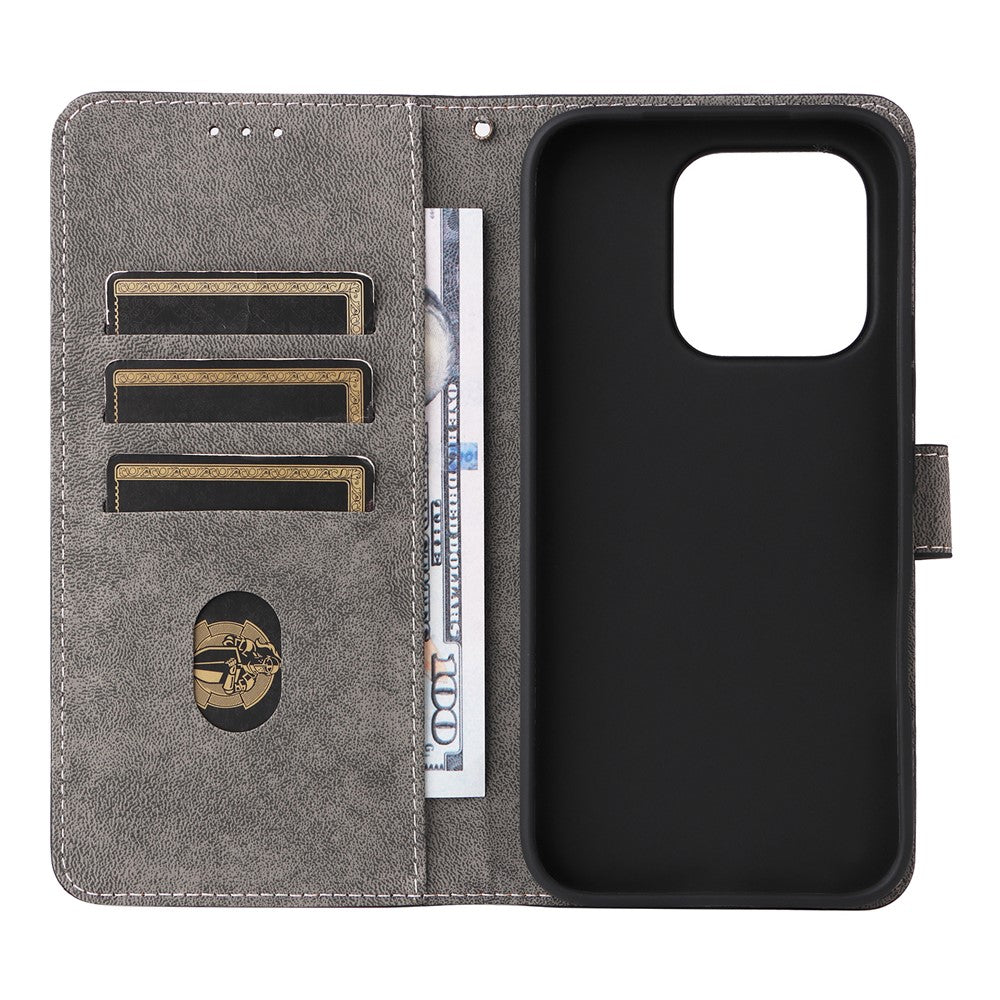 For Honor 600 Lite 5G / 500 Smart 5G Case Wallet RFID Blocking PU Leather Phone Cover Stand with Strap