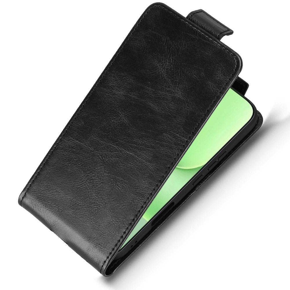 For Honor 600 Lite 5G Stand Case Magnetic Clasp Vertical Flip Leather Phone Cover with Card Holder