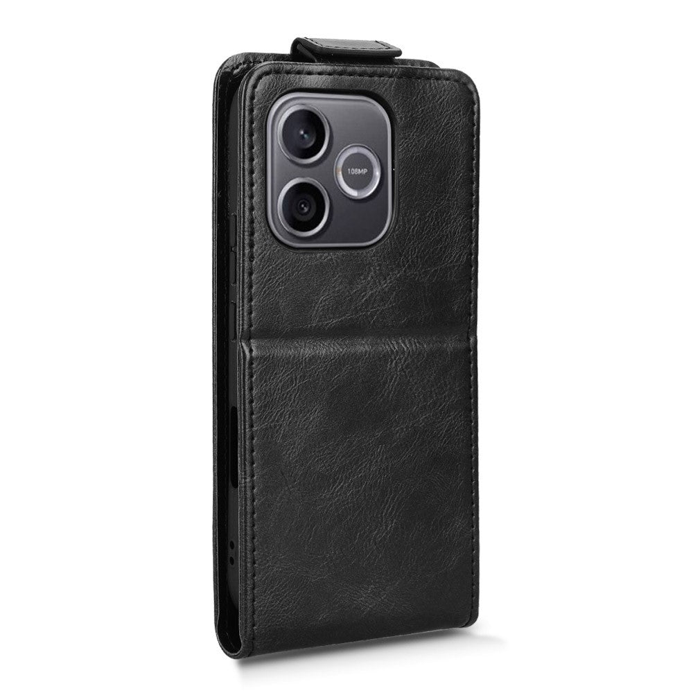 For Honor 600 Lite 5G Stand Case Magnetic Clasp Vertical Flip Leather Phone Cover with Card Holder