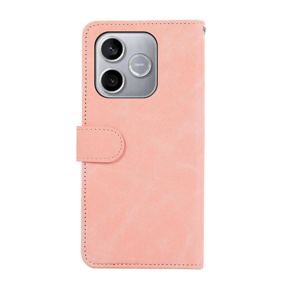 ABEEL For Honor 600 Lite 5G Case Color Splicing Leather Flip Phone Cover RFID Blocking