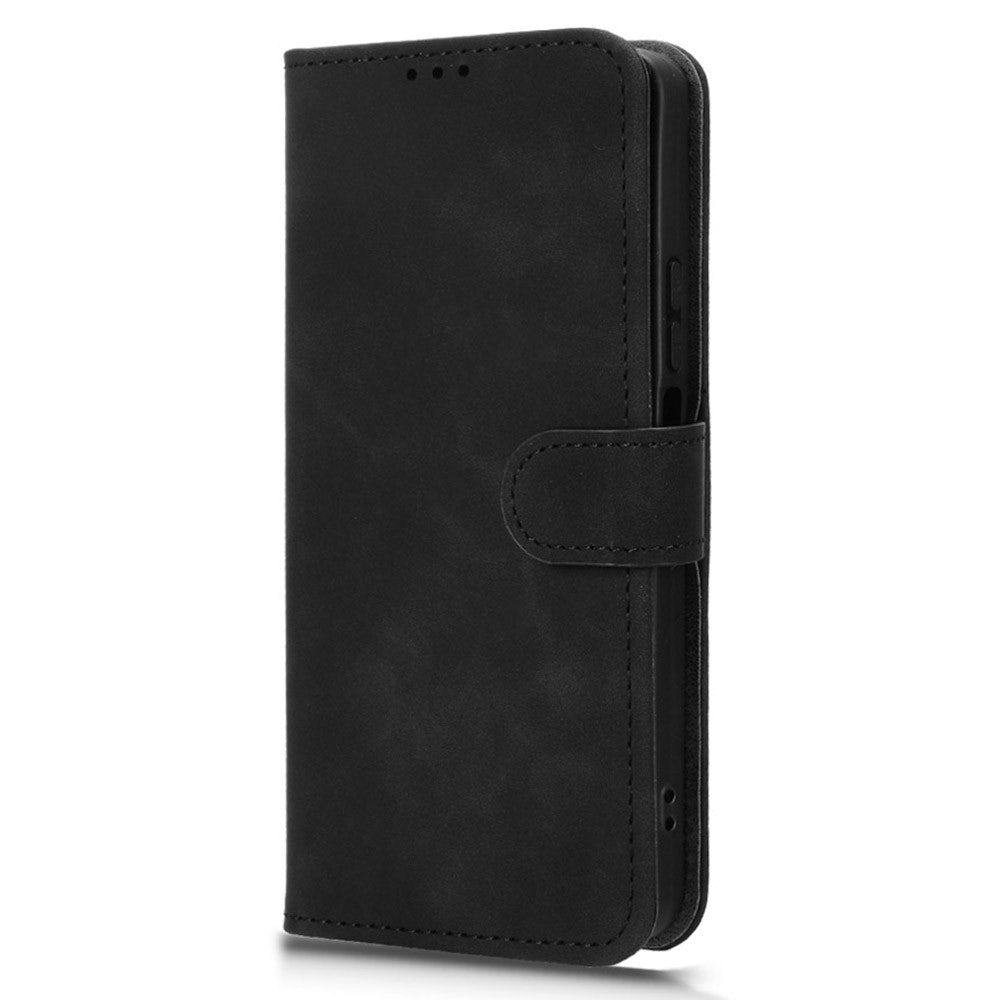 For Honor X8d 4G Leather Case Skin Feel Anti Drop Wallet Stand Flip Phone Cover
