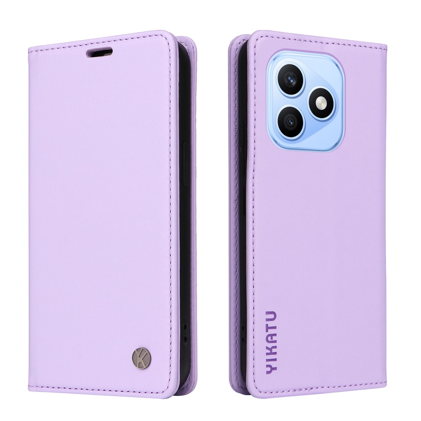 YIKATU For Honor X8d 4G YK-001 Phone Cases Magnetic Closure PU Leather Mobile Cover