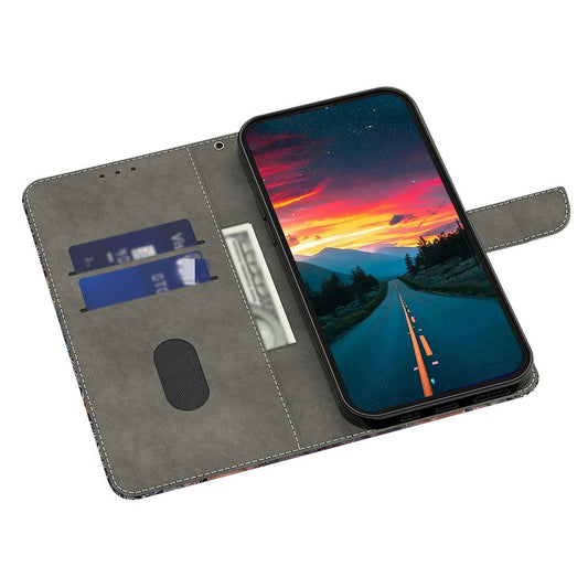 Xiaomi 17 Ultra 5G – Wallet-Handyhülle aus PU-Leder und TPU, mit Ständer