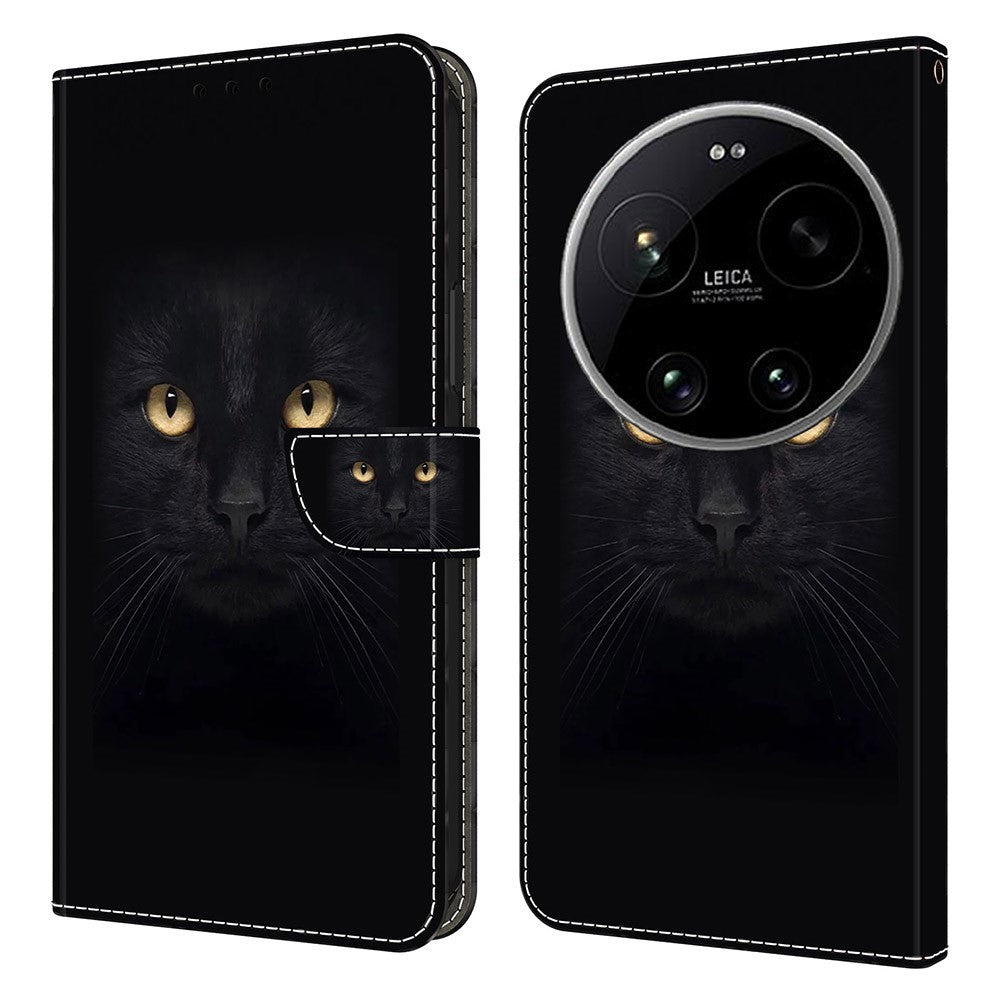 Xiaomi 17 Ultra 5G – Wallet-Handyhülle aus PU-Leder und TPU, mit Ständer