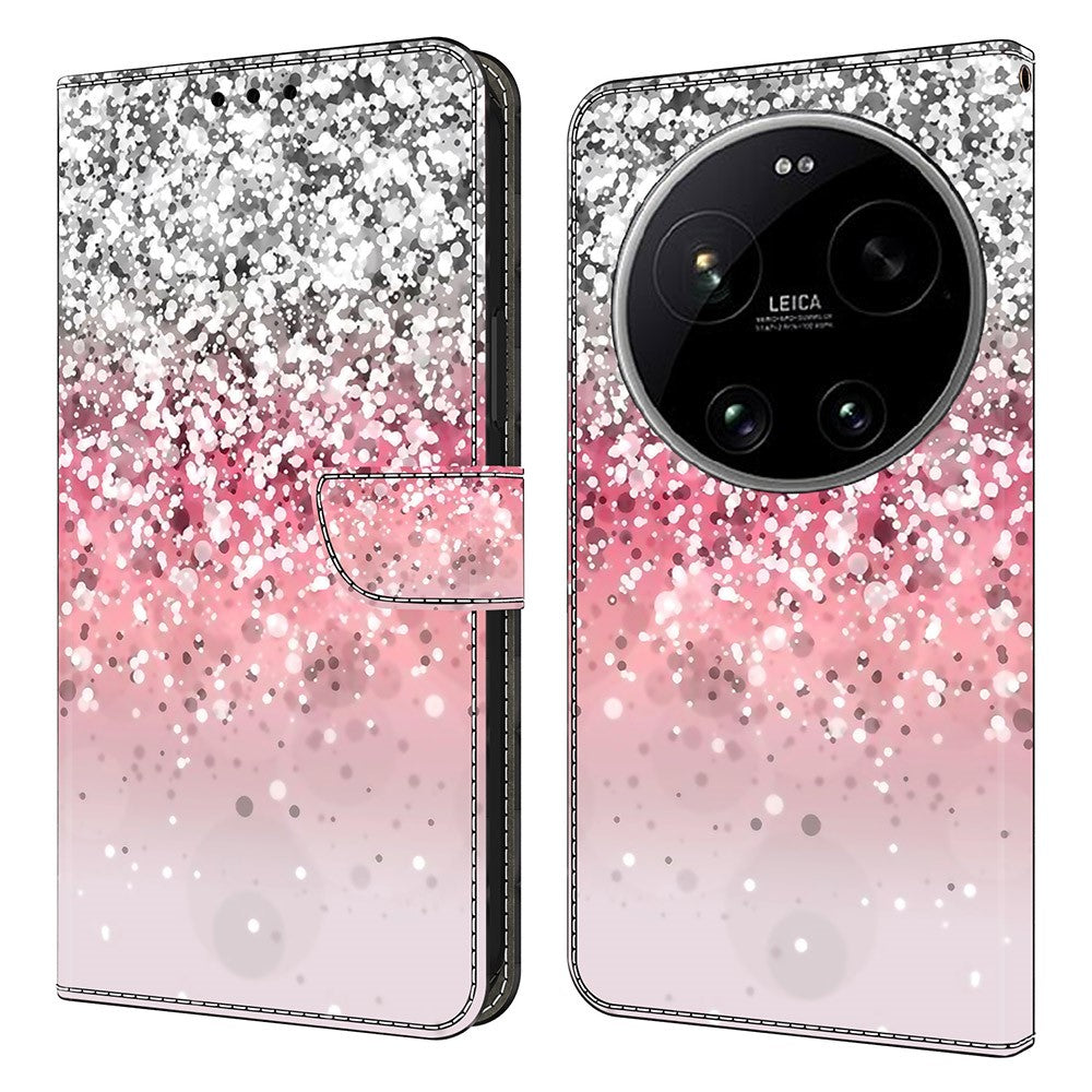 Xiaomi 17 Ultra 5G – Wallet-Handyhülle aus PU-Leder und TPU, mit Ständer