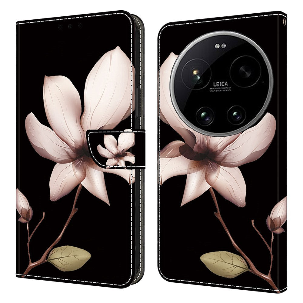 Xiaomi 17 Ultra 5G – Wallet-Handyhülle aus PU-Leder und TPU, mit Ständer