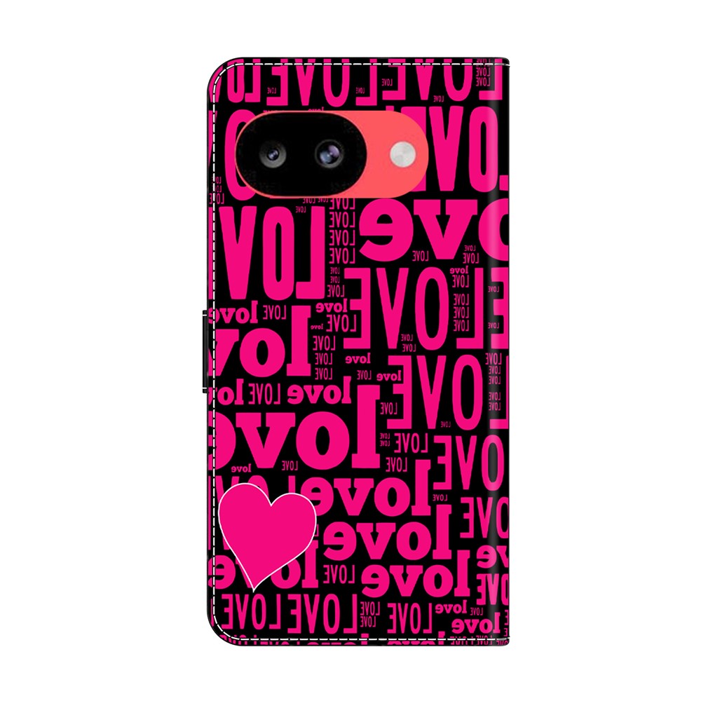 Wallet Case For Google Pixel 10a Pattern Printing PU Leather Flip Stand Phone Cover