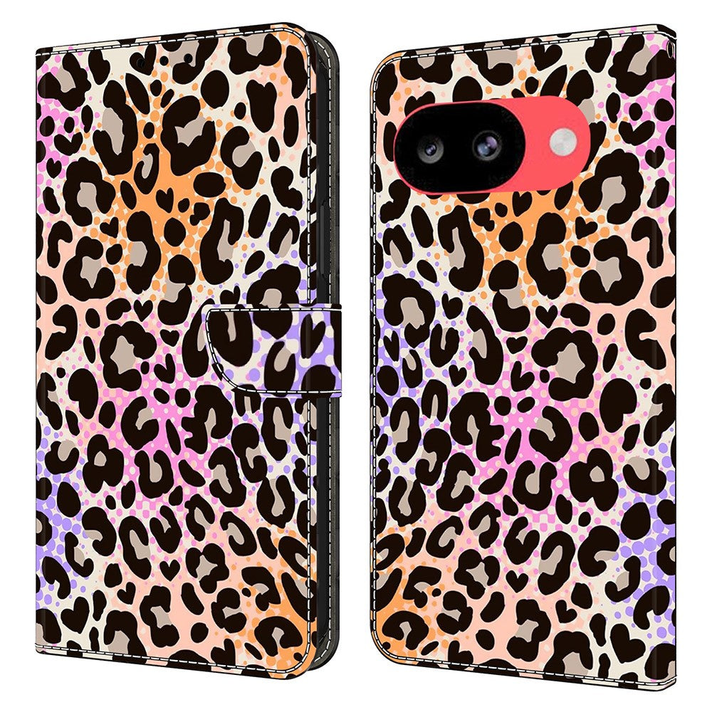 Wallet Case For Google Pixel 10a Pattern Printing PU Leather Flip Stand Phone Cover
