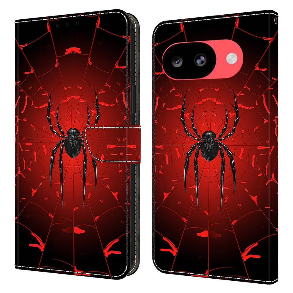 Wallet Case For Google Pixel 10a Pattern Printing PU Leather Flip Stand Phone Cover