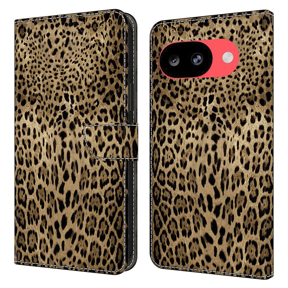 Wallet Case For Google Pixel 10a Pattern Printing PU Leather Flip Stand Phone Cover