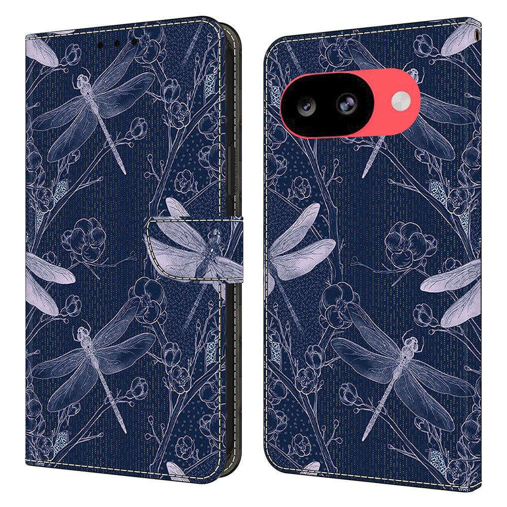 Wallet Case For Google Pixel 10a Pattern Printing PU Leather Flip Stand Phone Cover