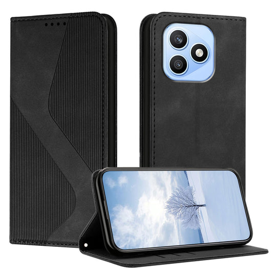 Honor X8d 4G Handyhülle – aus hautsympathischem Leder mit Ständer