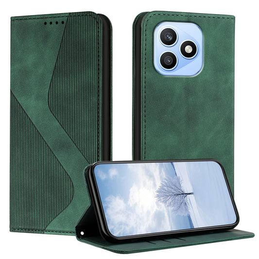 Honor X8d 4G Handyhülle – aus hautsympathischem Leder mit Ständer