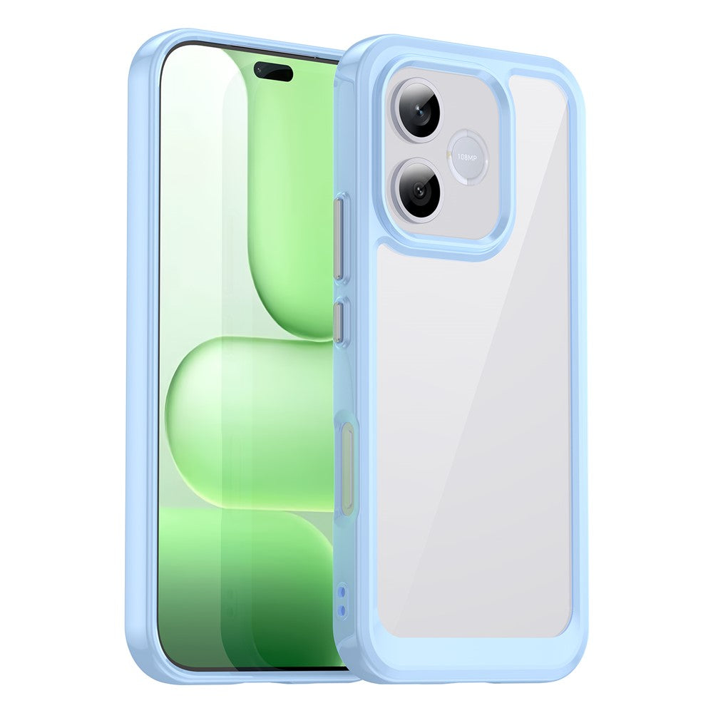 Honor 600 Lite 5G Transparente Handyhülle – Stoßfeste Rückseite, aus TPU & Acryl