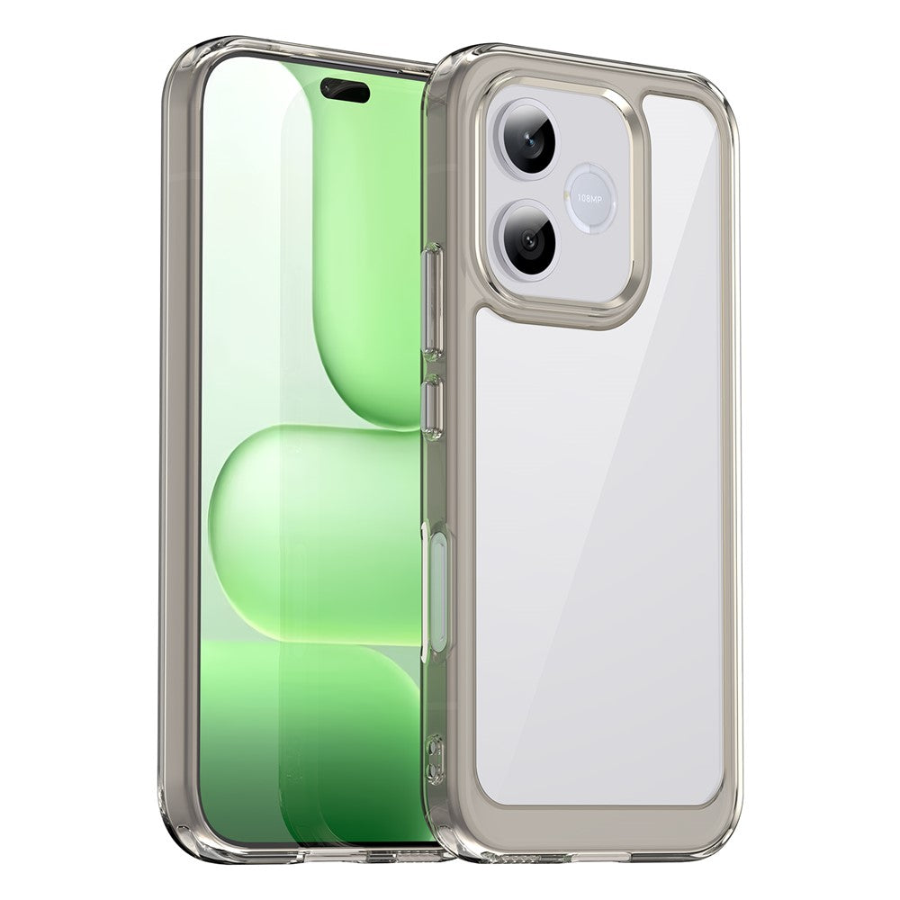 Honor 600 Lite 5G Transparente Handyhülle – Stoßfeste Rückseite, aus TPU & Acryl