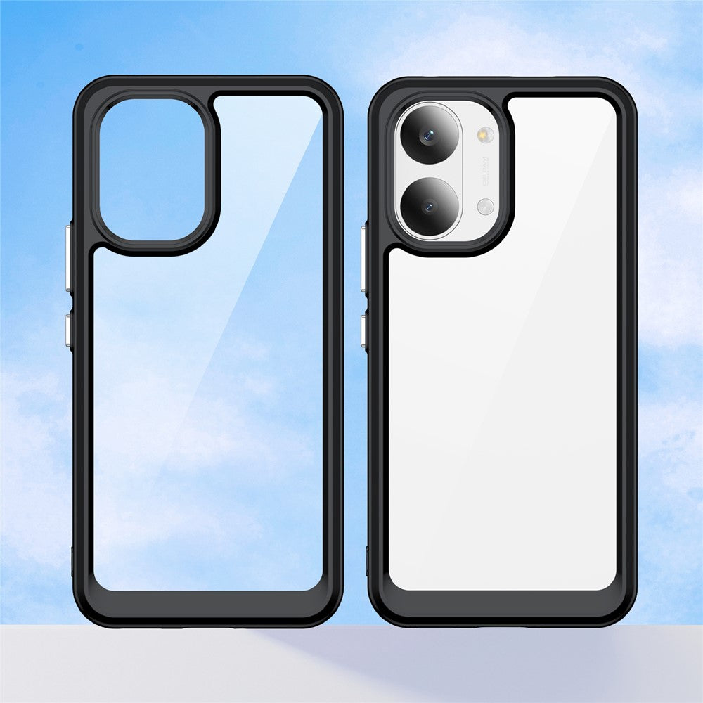 Phone Case for Xiaomi Poco X8 Pro Max 5G  /  Redmi Turbo 5 Max 5G TPU + Acrylic Protective Clear Phone Cover