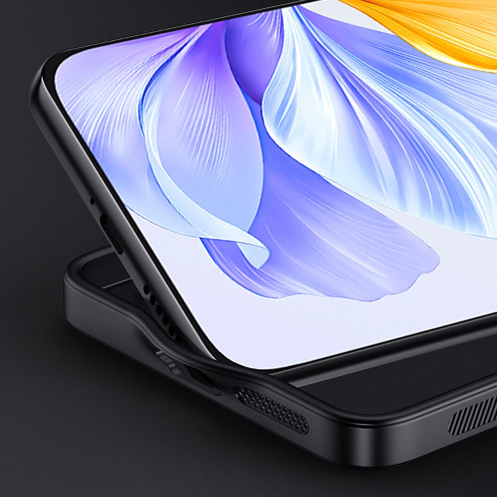 Honor 600 Lite 5G Handyhülle – Aus lederbeschichtetem PC+TPU, mit Holzmaserung