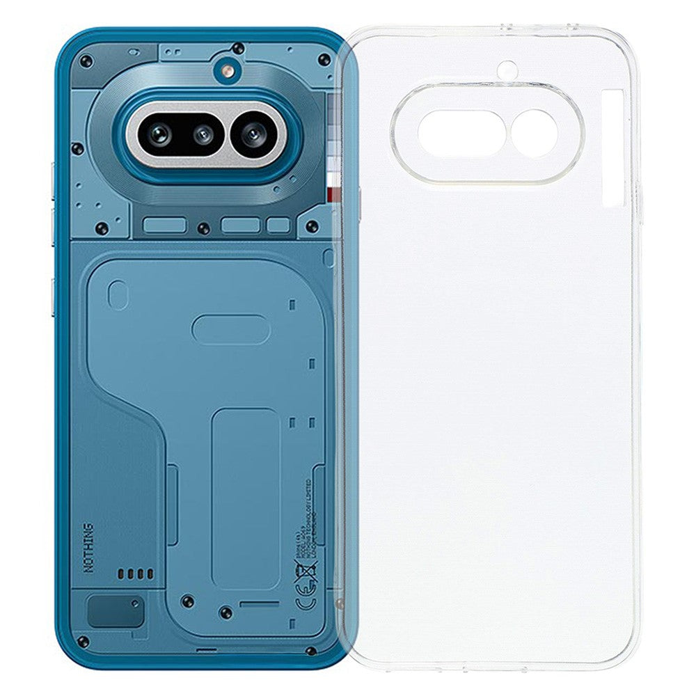 For Nothing Phone (4a) Back Cover Ultra Thin Flexible TPU Clear Phone Case