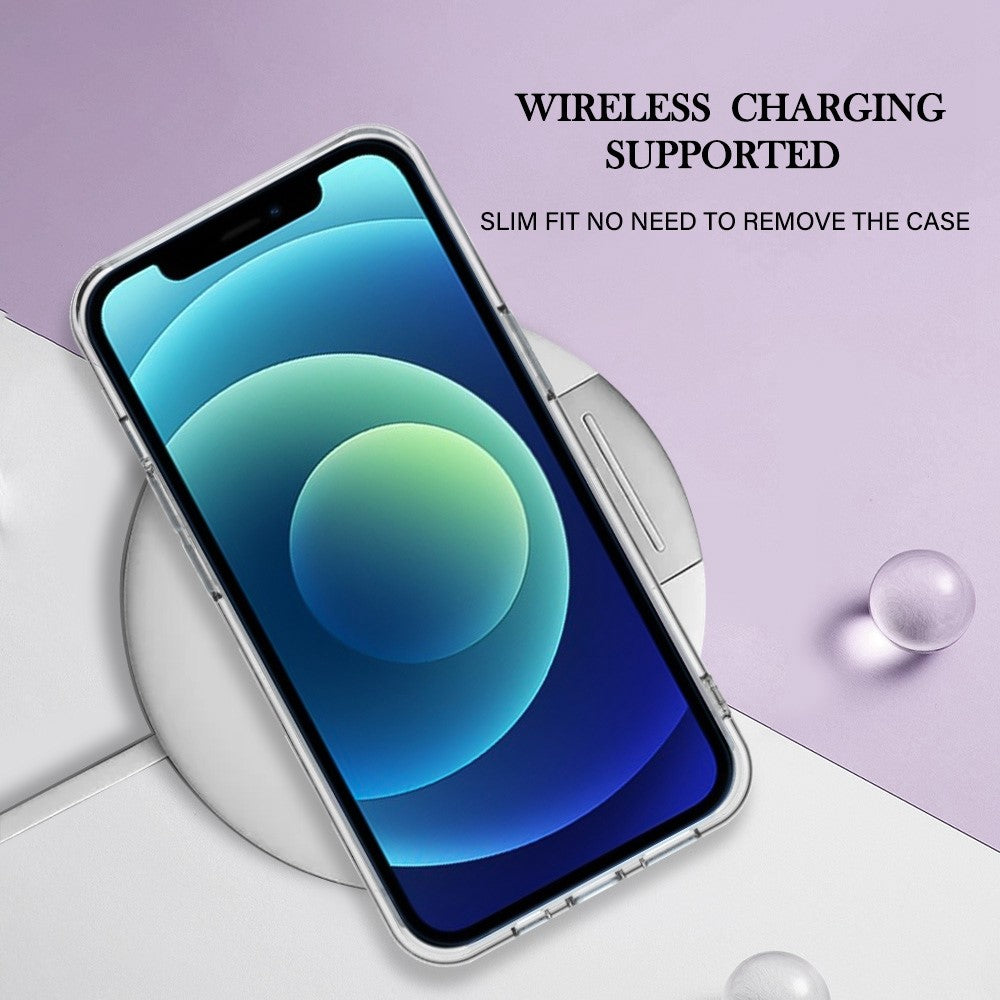 iPhone 12 / 12 Pro Schutzhülle – Mit Marmormuster 2,0 mm Galvanik-Rückseite