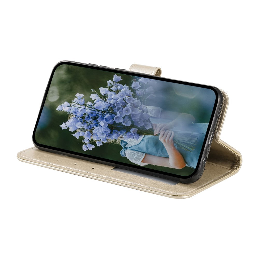 Nothing Phone (4a) Pro Wallet-Handyhülle – Mit Totem-Aufdruck, aus PU-Leder