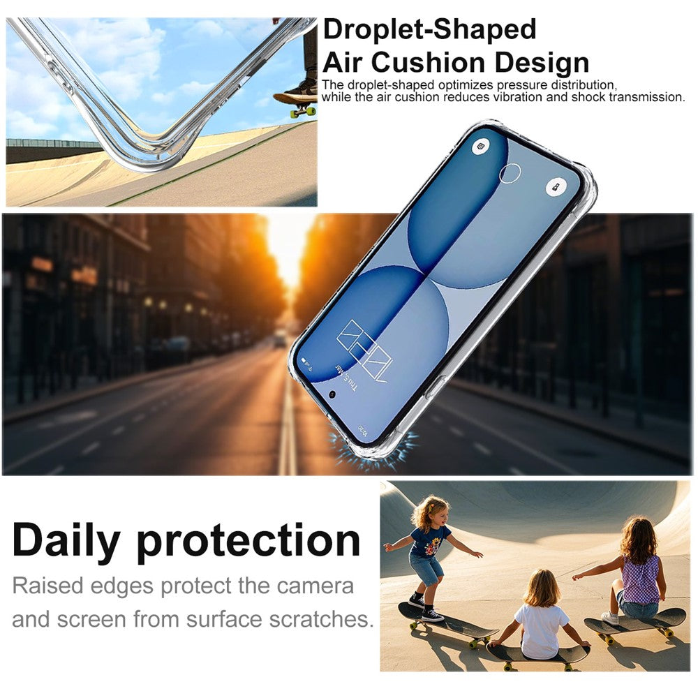 IMAK for Nothing Phone (4a) Magnetic Case Airbag Shockproof Protection TPU Phone Cover