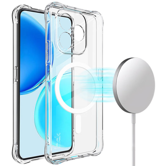 Honor X8d 4G Handyhülle – IMAK Magnetische , Airbag, stoßfester Schutz, TPU