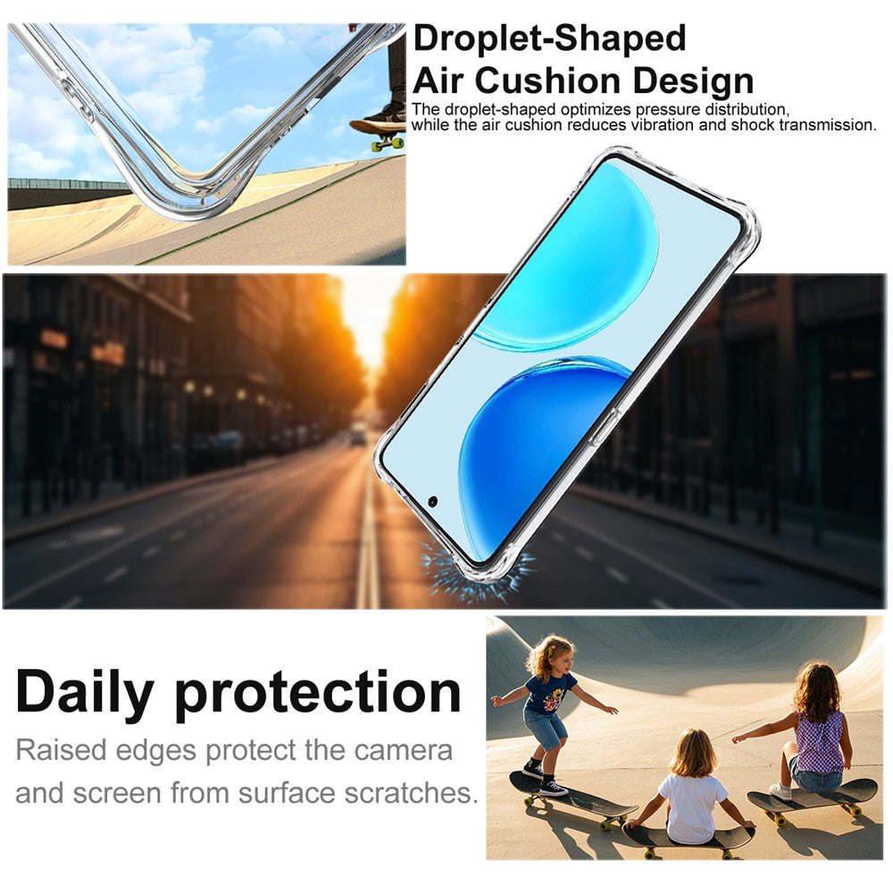 IMAK for Honor X8d 4G Magnetic Case Airbag Shockproof Protection TPU Phone Cover