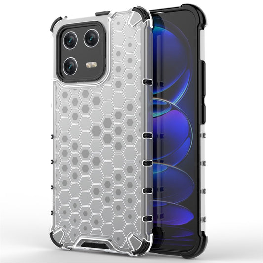 Xiaomi 13 Handyhülle – Anti-Fingerabdruck- aus TPU und PC mit Wabenstruktur, stoßfeste Rückseite