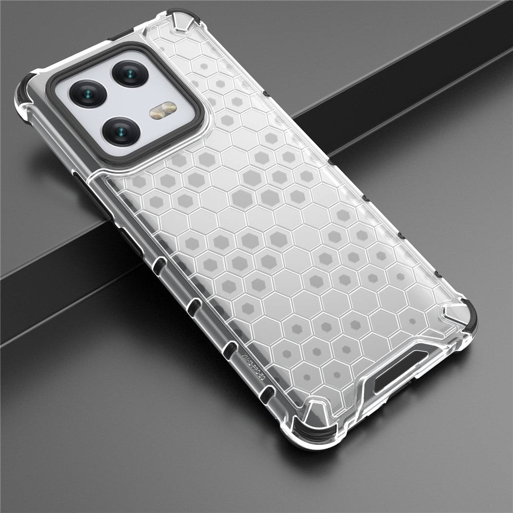 For Xiaomi 13 Pro 5G TPU + PC Protective Case Honeycomb Texture Scratch-proof Back Cover