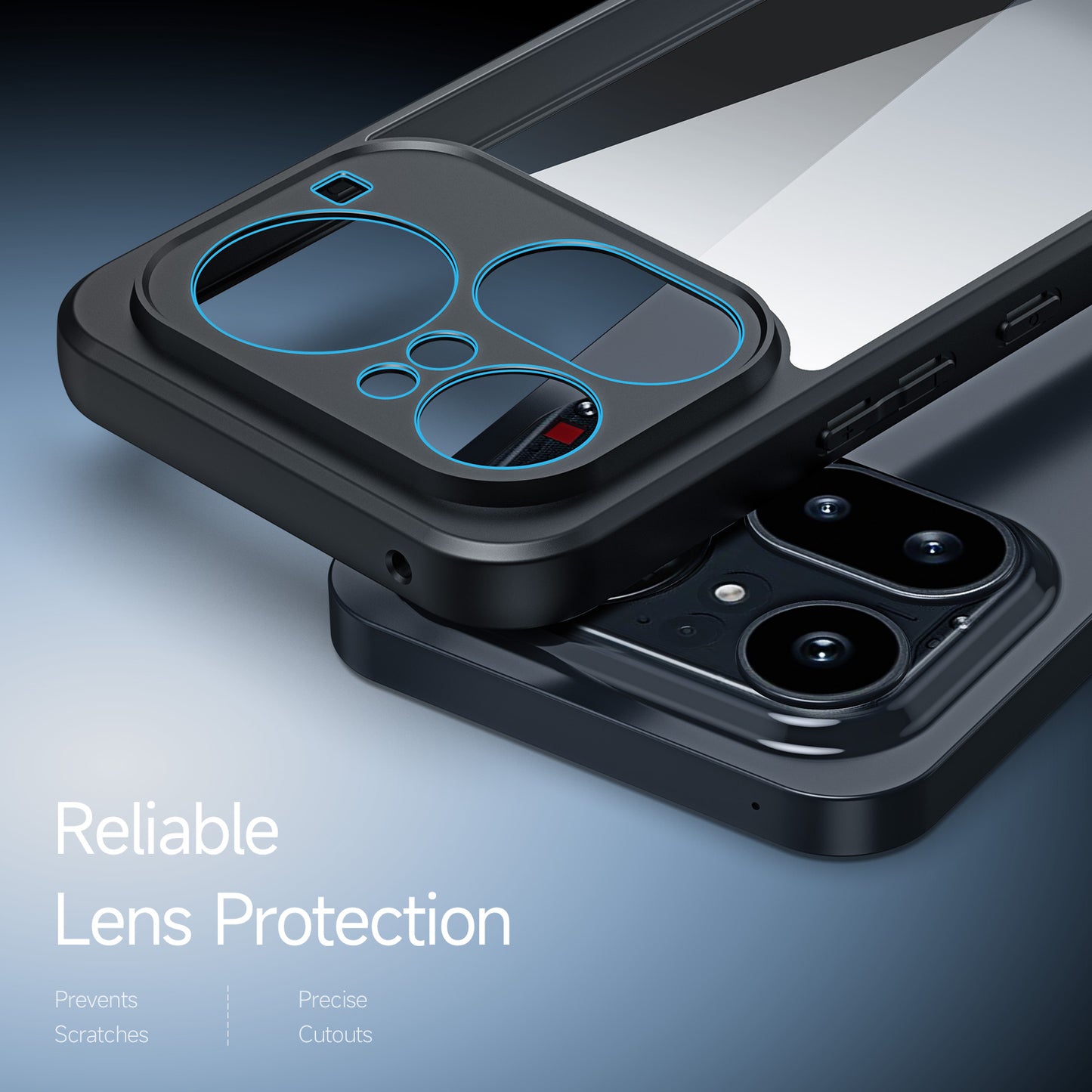 Dux Ducis For Nothing Phone (4a) Pro Aimo Series PC + TPU Clear Back Phone Cover (REACH Certification)