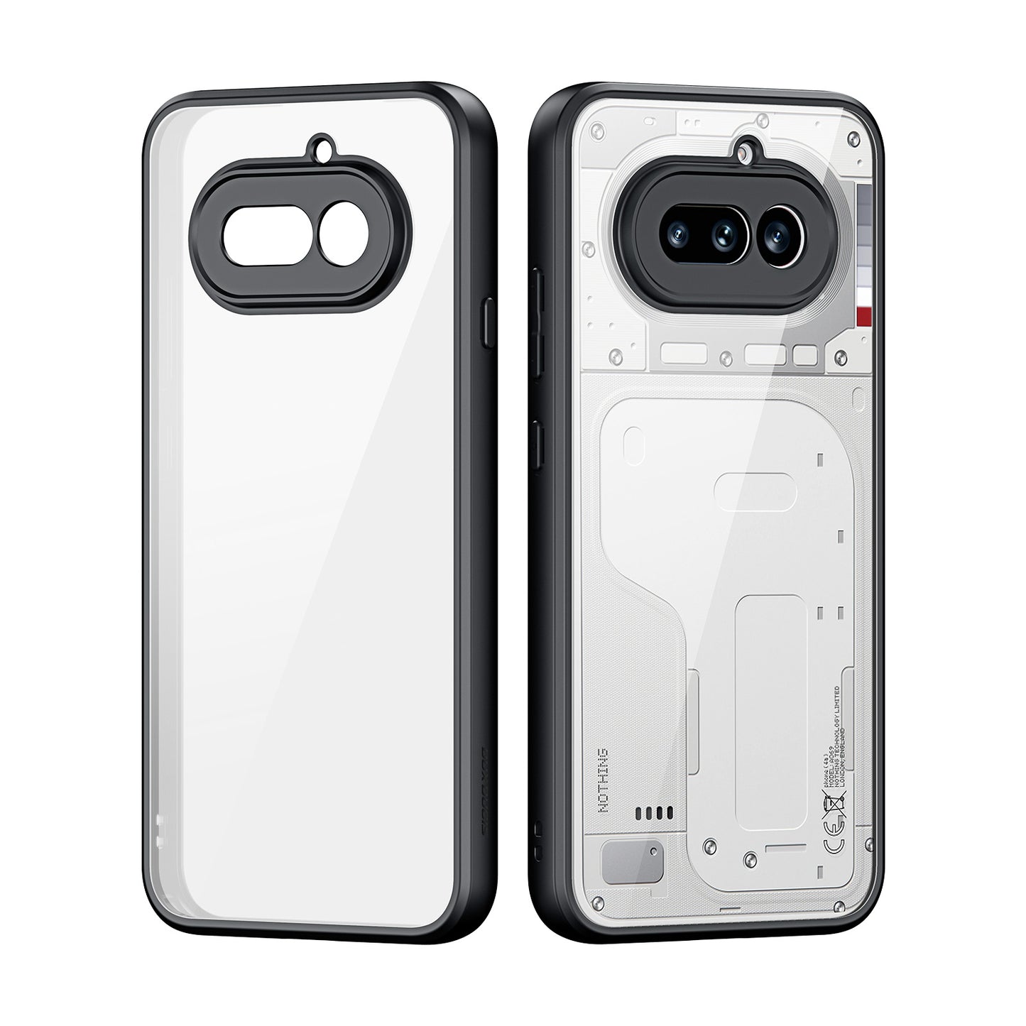 Dux Ducis For Nothing Phone (4a) Aimo Series PC + TPU Clear Back Phone Cover (REACH Certification)