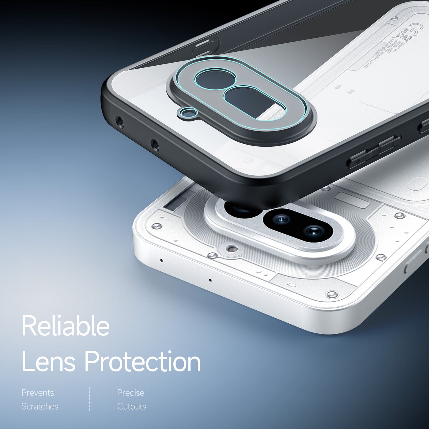 Dux Ducis For Nothing Phone (4a) Aimo Series PC + TPU Clear Back Phone Cover (REACH Certification)