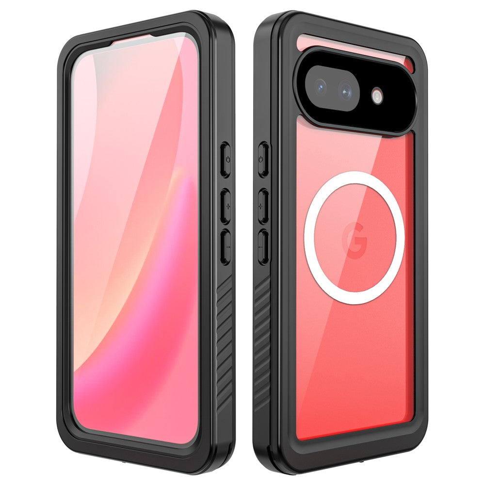 REDPEPPER FS Series For Google Pixel 10a IPX8 Waterproof Case PC TPU PET Clear Magnetic Phone Cover