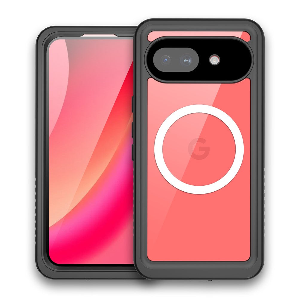 REDPEPPER FS Series For Google Pixel 10a IPX8 Waterproof Case PC TPU PET Clear Magnetic Phone Cover