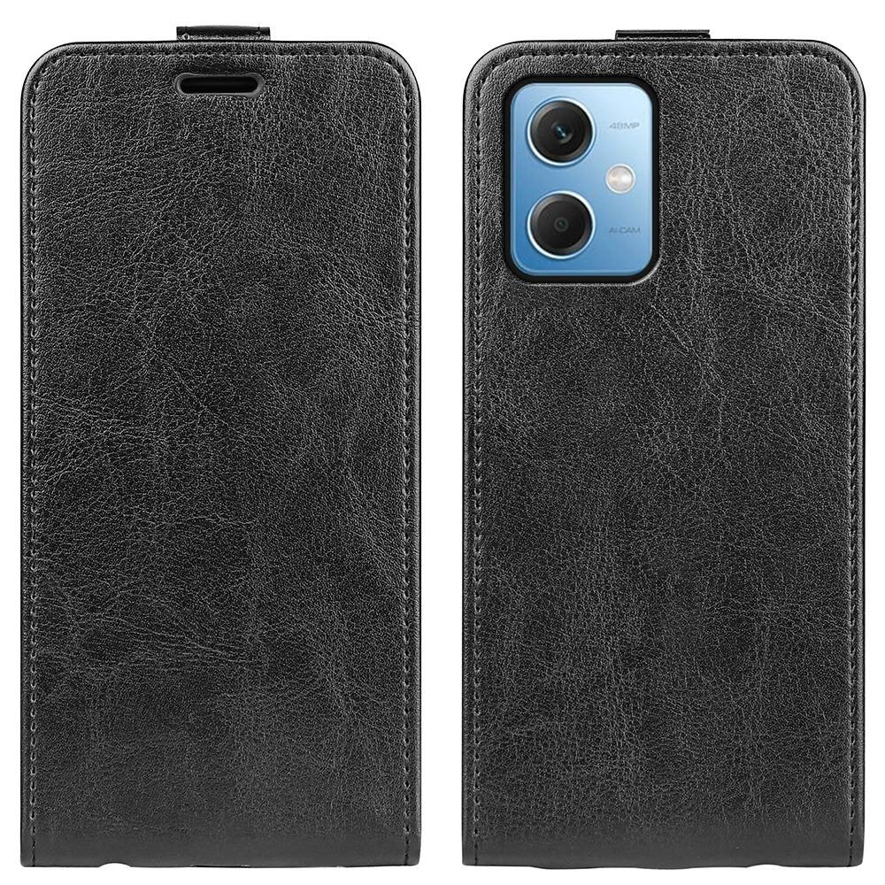 For Xiaomi Redmi Note 12 5G (Global) / (India) / (China) / Poco X5 5G Crazy Horse Texture Card Holder Leather Protective Cover Vertical Flip Case