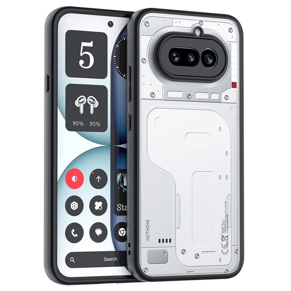 For Nothing Phone (4a) Phone Case Shockproof PC + TPU Clear Back Cover