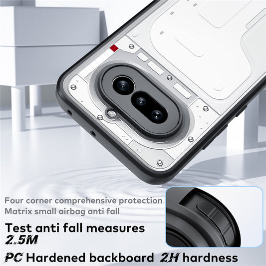 For Nothing Phone (4a) Phone Case Shockproof PC + TPU Clear Back Cover