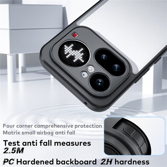 For Nothing Phone (4a) Pro Phone Case Shockproof PC + TPU Clear Back Cover