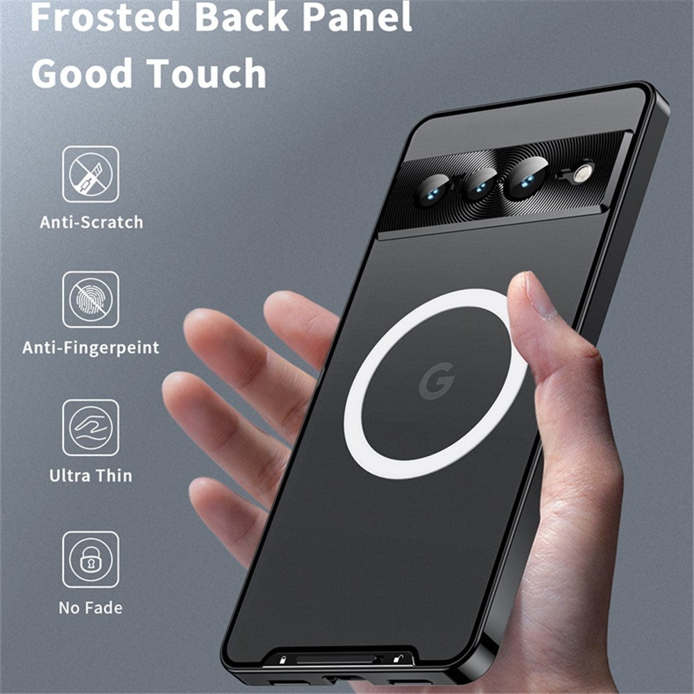 Pixel 7 Pro 5G Magnetische Hülle mit Metallkante & Kameraschutz