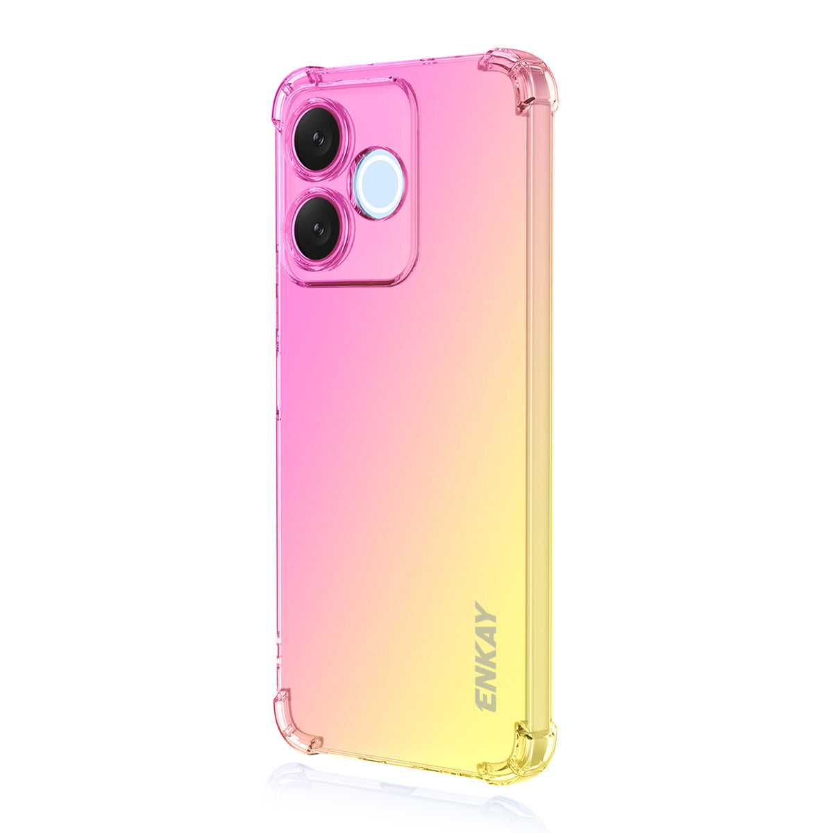 Enkay For Honor 500 Smart 5G / Honor 600 Lite 5G TPU Case Thickened Four Corner Drop-proof Phone Back Cover