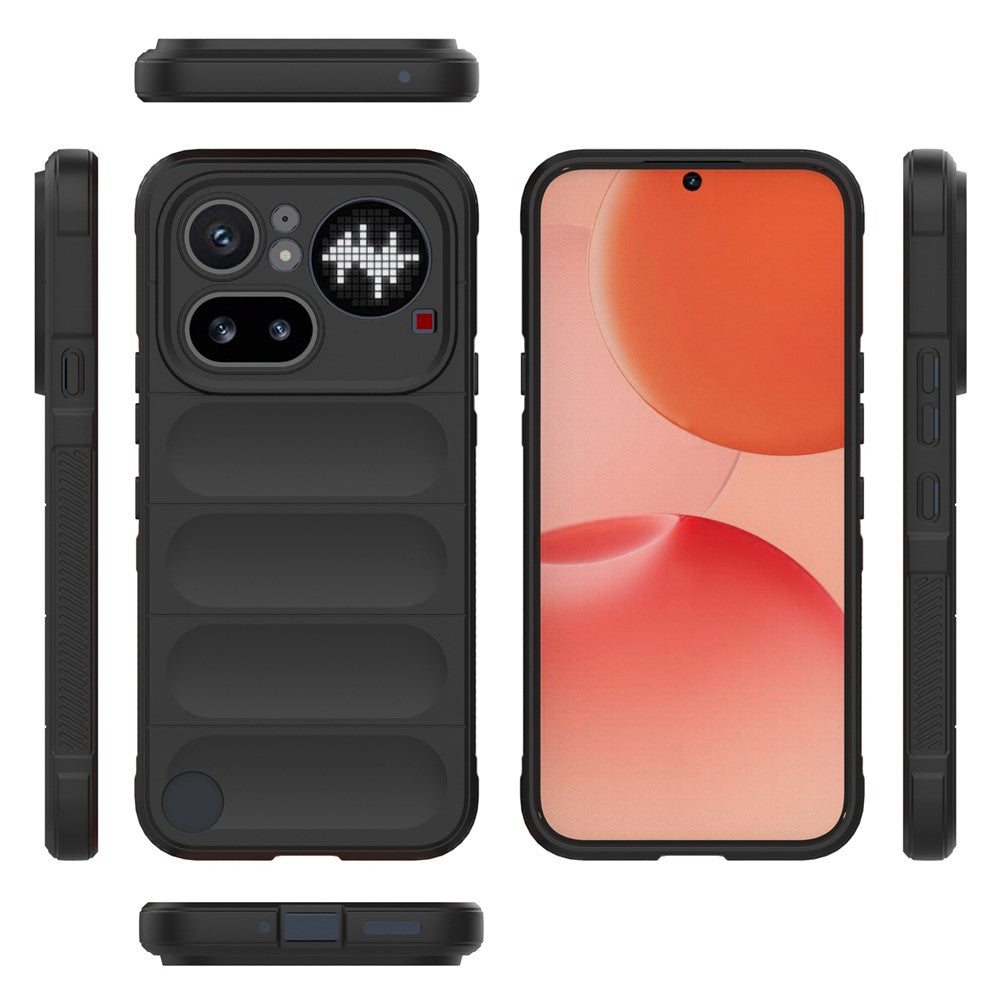 For Nothing Phone (4a) Pro Phone Case Anti-Drop Soft TPU Rugged Back Cover