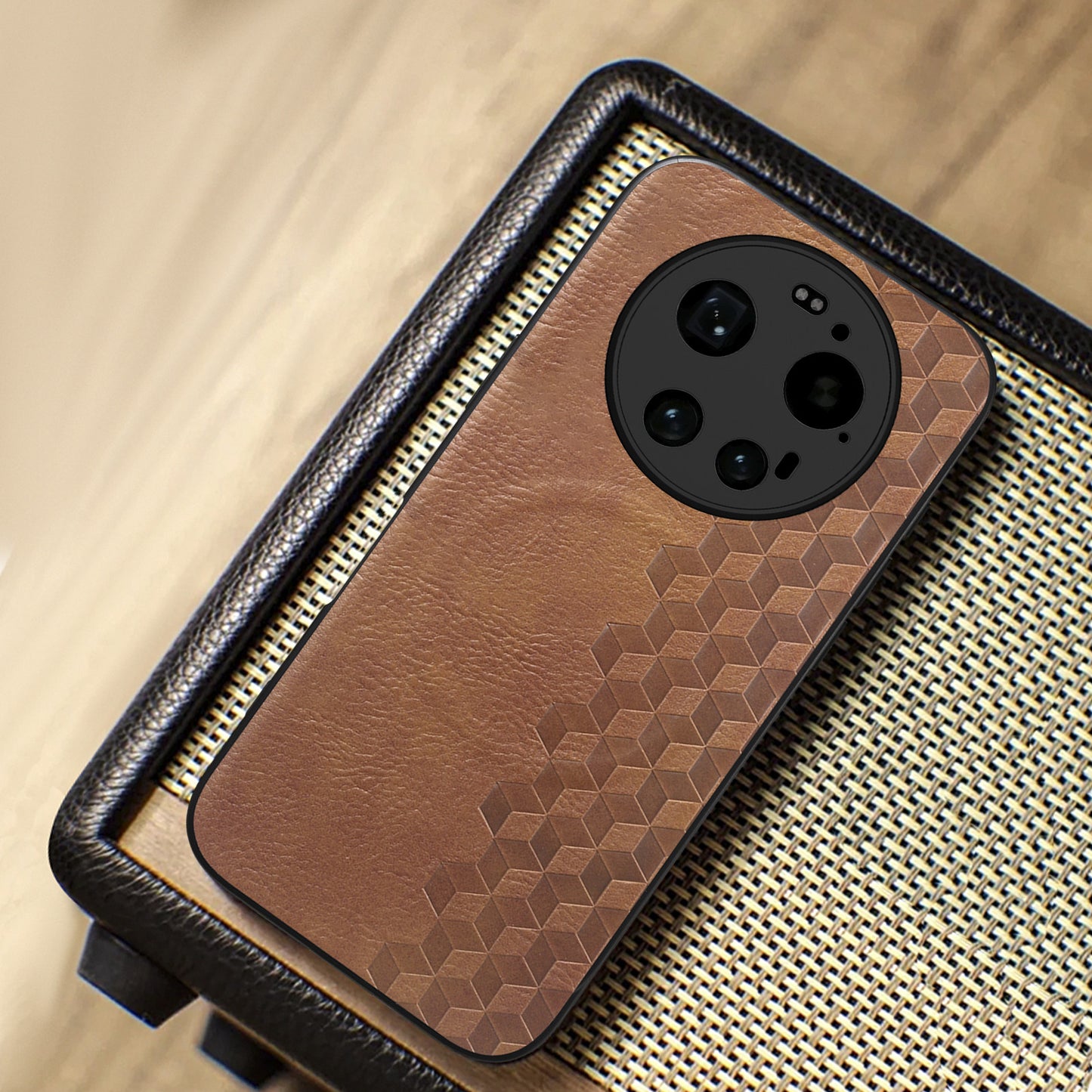 Xiaomi 17 Ultra 5G – Magnetische Handyhülle aus PC und PU-Leder